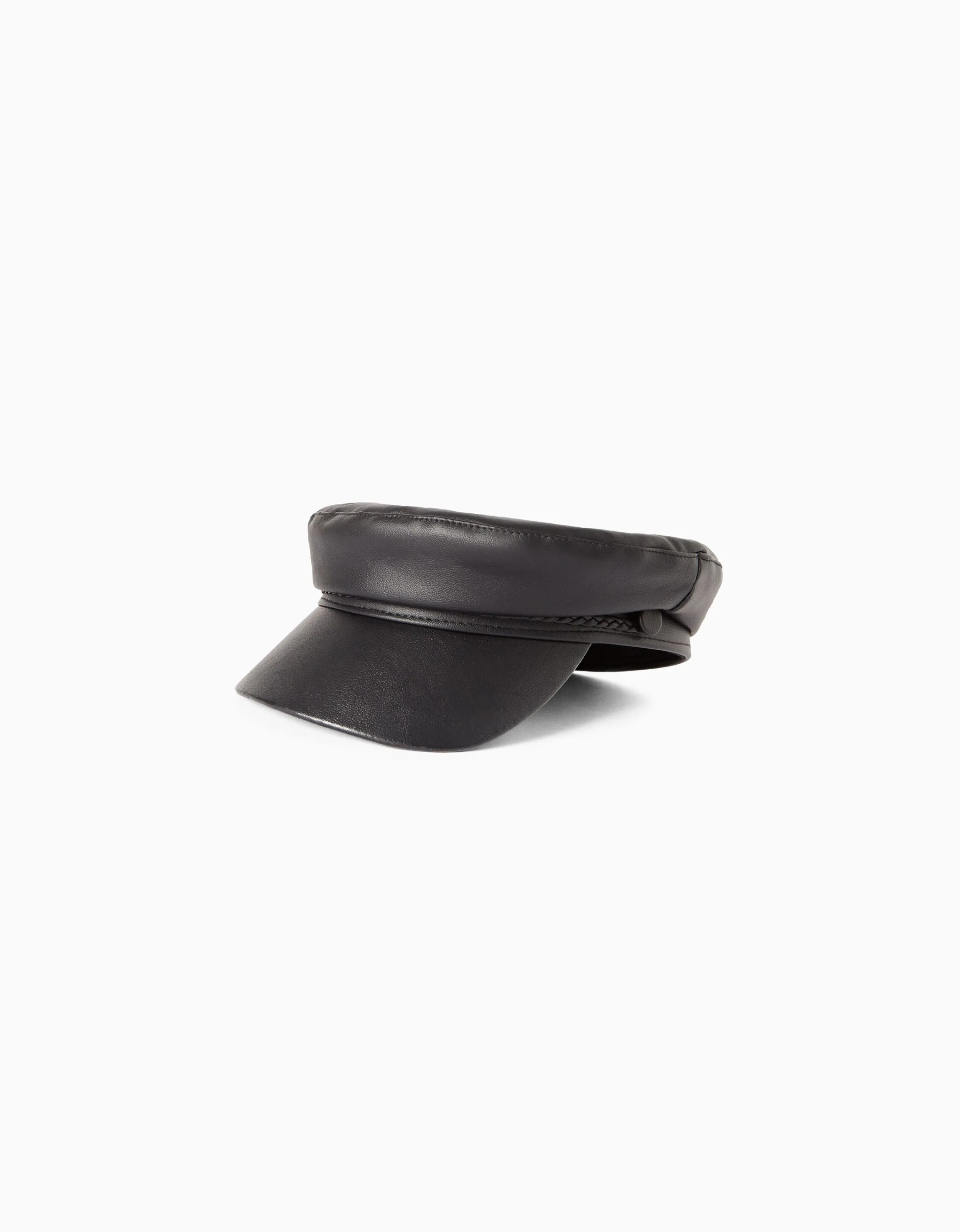 BERSHKA Gorra marinera Negro Store