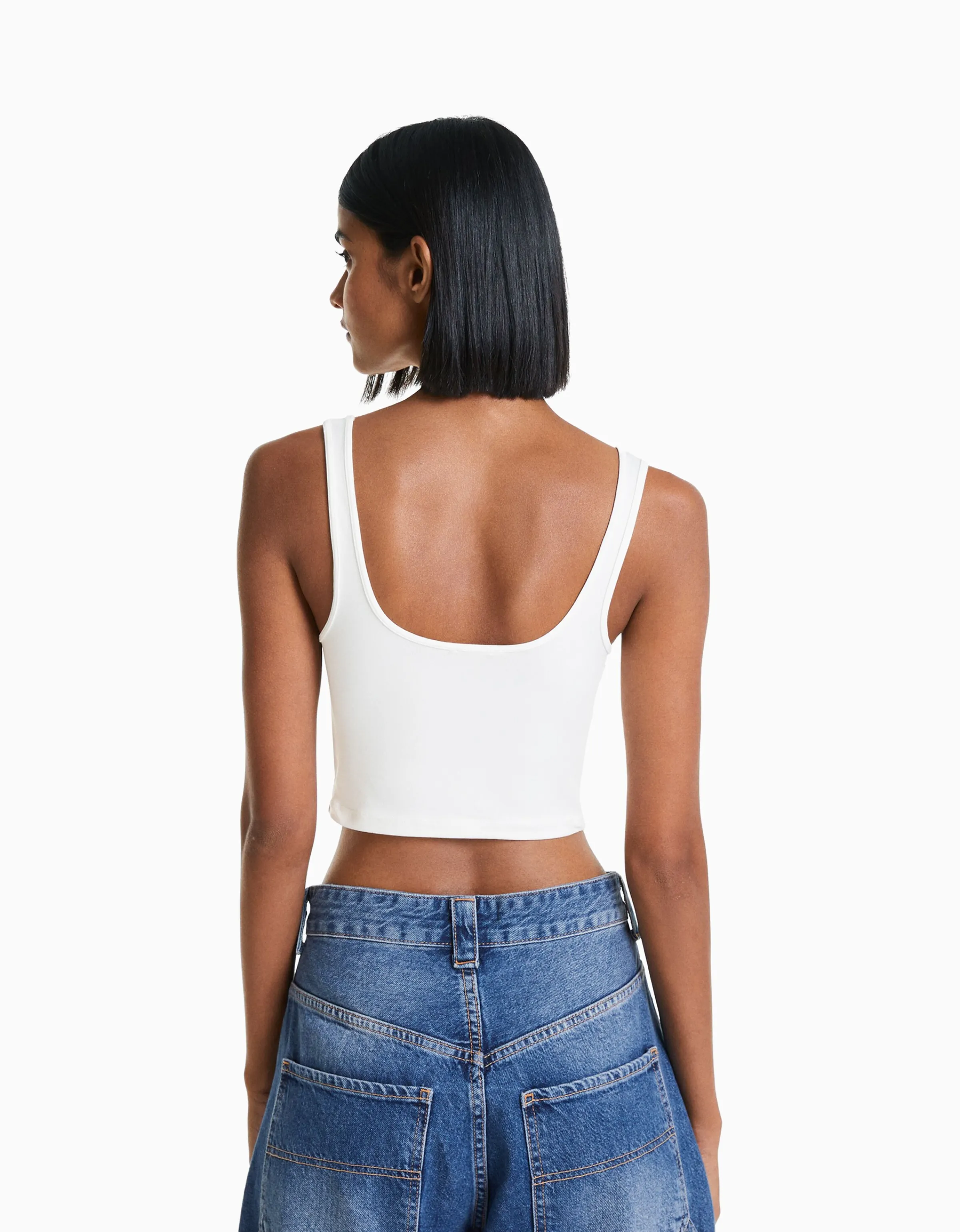 BERSHKA Pack 2 tops Multicolor Best