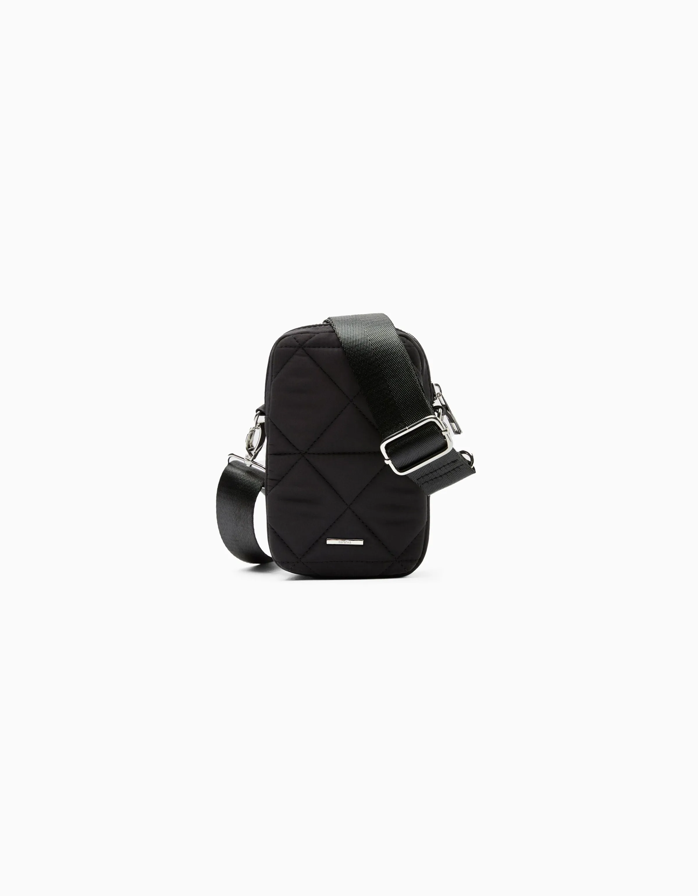 BERSHKA Porta teléfono acolchado Crudo Best Sale