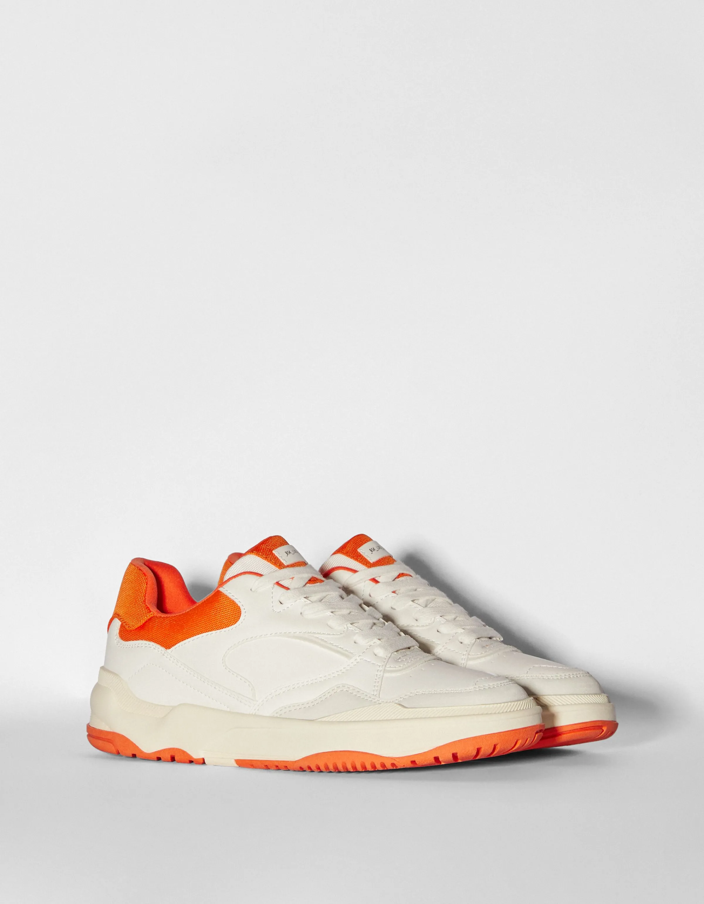 BERSHKA Zapatillas combinadas rejilla detalle color Combinado Outlet